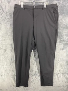 Men’s Lululemon ABC Warpstreme Stretch Pants 40x37L Tall Classic Fit Black - Picture 1 of 19