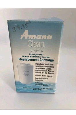 Amana Clean N' Clear Model WF401 Replacement Water Filter Part No. 12527304 New - Image 1 of 3