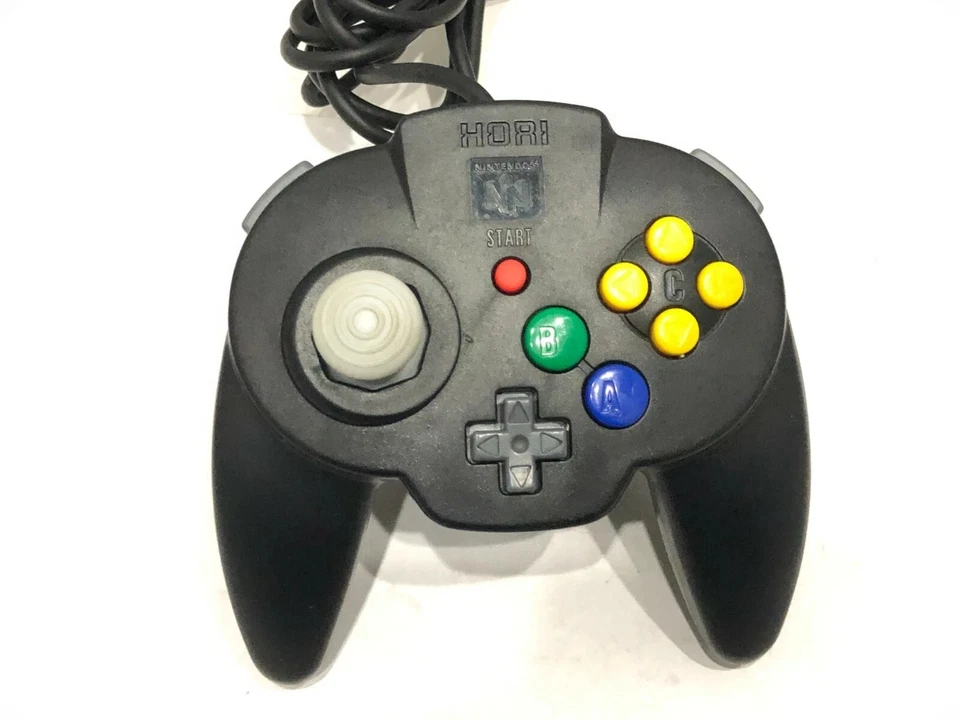 Hori Mini Pad Controller for the Nintendo 64 N64 Black K1 - Image 1 of 4