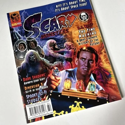 Scary Monsters Mag #111 Jan 2019-HG Wells Time Machine-Dark Shadows-Stooges - Image 1 of 4