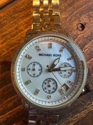 Michael Kors Ladies' Ritz Chronograph watch, model MK5057 - RRP £249 - Image 1 of 4