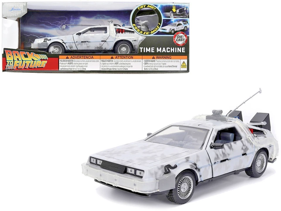 DeLorean Time Machine “Frost Edition” 1:24 – Jada 玩具 – 回到未来 – Br — 第 1/4 张图片