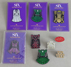 SIX Musical Theatre Pin Badges – Costume Collection, Lyrics (West End / UK Tour)