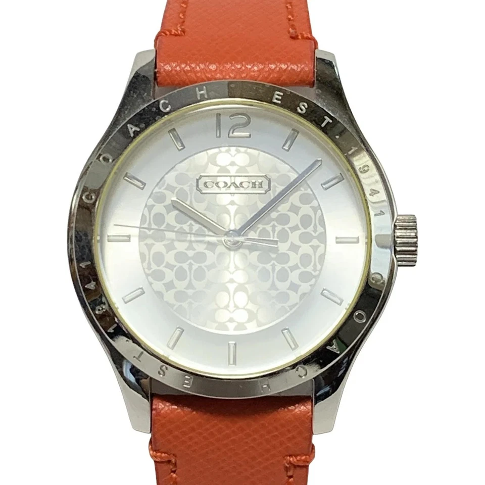 Auth COACH - fca.69.3.14.0704 Unconfirmed Orange Women's Wrist Watch - image 1 of 4