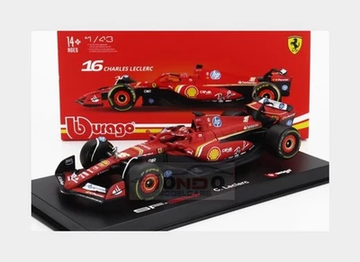 1:43 BURAGO Ferrari F1 Sf-24 #16 Imola Gp 2024 Charles Leclerc BU36843-L-IMOLA - Immagine 1 di 2
