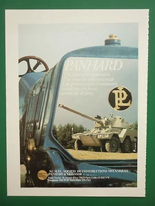 10/1981 PUB SCMPL PANHARD & LEVASSOR BLINDES AML EBR ORIGINAL FRENCH AD - Picture 1 of 1