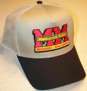 Minneapolis Moline Logo Embroidered Solid or Mesh Hat (6 colors) - Picture 1 of 5