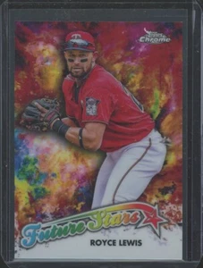 2023 Topps Chrome Royce Lewis Future Stars #FS-1 - Picture 1 of 2