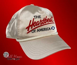 Nuevo sombrero gorra Chevrolet Chevy Heartbeat of America para hombre a presión - Imagen 1 de 4