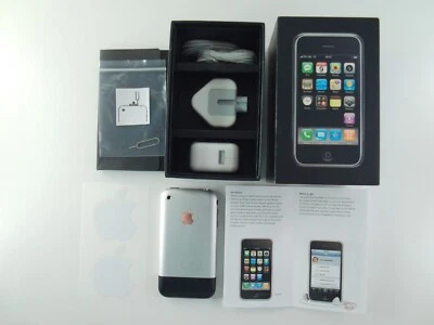 Apple iPhone 2g 8gb 1st Generation A1203 - Boxed  - *EXCELLENT* - Rare 2007 - Image 1 of 4