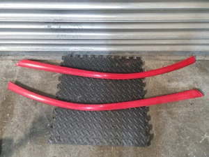 Mitsubishi 3000GT GTO Left And Right Windshield Molding Trim In Red R71 MB645241 - Picture 1 of 2