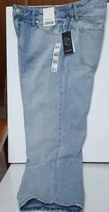 Original Use Relaxed Straight Leg Jeans Men's 36Wx30L Blue Acid Wash Denim NWT - Picture 1 of 15
