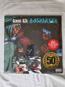 Genius / GZA - Liquid Swords, Coke Bottle Clear Color Vinyl 2LP Record - Picture 1 of 2
