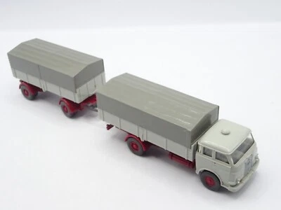 Wiking: MB 1620 Rimorchio Achatgrigio / Bordeaux, Saure HB Nr. 633/3B (Schub147) - Immagine 1 di 3