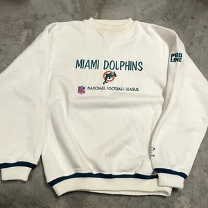 Vintage Logo Athletic Miami Dolphins NFL Sweatshirt - Picture 1 of 4