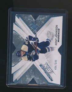 KENT JOHNSON 2022-23 UPPER DECK SPX RADIANCE FX RC 484/549