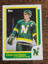 1986-87 TOPPS NHL HOCKEY #12 CRAIG HARTSBURG MINNESOTA NORTH STARS