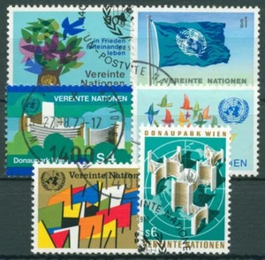 ONU Viena 1979 banderas paz selladas 1/6 - Imagen 1 de 1