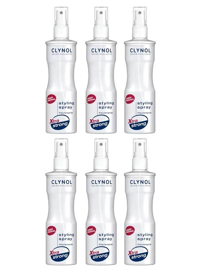 Clynol Xtra Strong Styling Spray 6 x 250 ml - Bild 1 von 1
