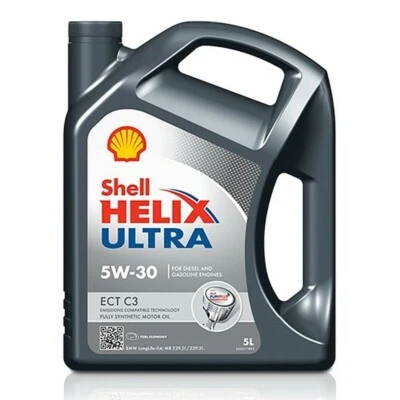 OLIO MOTORE AUTO Shell 5W30 Helix Ultra ECT C3 - 5 LT Litri -OFFERTISSIMA