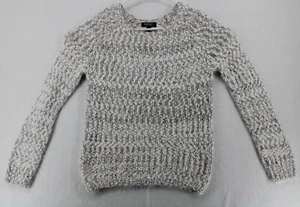 Buffalo by David Bitton Eyelash Sweater Womens SZ M Grey Relaxed Fit Stains - Picture 1 of 11