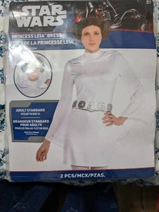 Star Wars Leia Dress Costume Adults - Picture 1 of 2