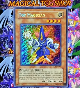 Yugioh Toy Magician The Duelist Genesis TDGS-EN099 Secret Rare NM - Picture 1 of 5