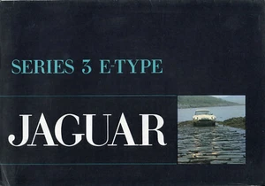 Jaguar E-Type Serie 3 1971 mehrsprachiges Verkaufsprospekt Coupe Cabrio 2+2 - Bild 1 von 1