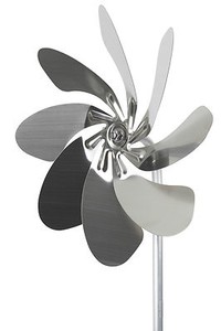 A1003 - steel4you Windrad "Speedy28" kugelgelagert aus Edelstahl Garten Deko neu