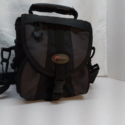 Bolso para cámara Lowepro EX 120 negro nailon correa de hombro ajustable   Foto 1 de 4