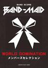 BAND-MAID Band Score Book WORLD DOMINATION Photos How to play BANDMAID