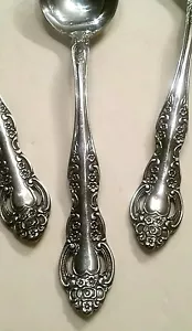 Rebacraft Reed & Barton L'Amour Oval Suppenlöffel Besteck Edelstahl Menge 3 - Bild 1 von 6