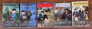 RUSH REVERE 5 HARDCOVER COMPLE SERIES SET LOT by Rush Limbaugh BRAND NEW - Picture 1 of 1