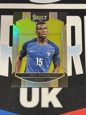 2016-17 Panini Select #86 Paul Pogba Yellow /125 - Image 1 of 2