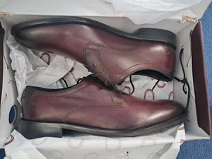 Base London Size 11 Mens Bertie Leather Derby Shoes - Picture 1 of 16