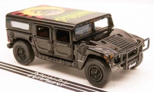 Johnny Lightning años 90 Hummer H1 techo rígido negro 4x4 Spiderman escala 1/64 - Imagen 1 de 2