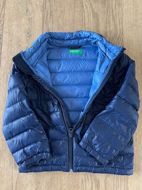 United Colors Of Benetton Jungen Gilet - Leichte Steppweste Mehrfarbig Größe 4 Jahre