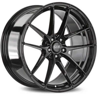 LLANTAS OZ RACING LEGGERA HLT PARA AUDI S3 9X19 5X112 GLOSS BLACK CG7 - Imagen 1 de 4