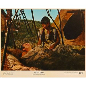 NEVADA SMITH Original Lobby Card N2 - 8x10 in. - 1966 - Henry Hathaway, Steve Mc