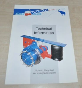Schmitz Cargobull Axle Trailer Company Truck Brochure Prospekt EN - Picture 1 of 3