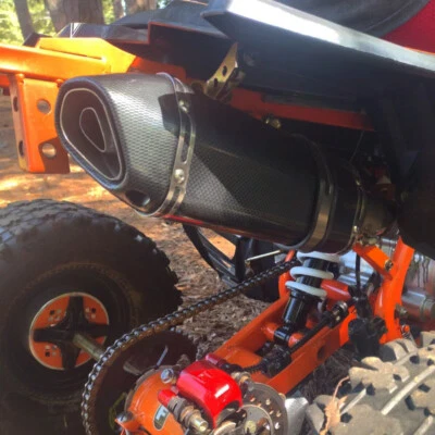 Slip-on Universal Motorcycle Exhaust Muffler Pipe Killer Silencer For Suzuki US - Imagem 1 de 4