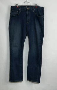 Carhartt Relaxed Fit Jeans 34 X 32 casual work wear denim dark wash - Picture 1 of 7