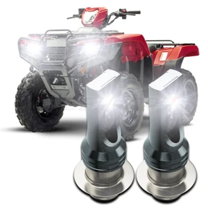 PARA HONDA RINCON 650 680 2003-2015 2X H6 LED Faros Bombillas 6000K - Imagen 1 de 12