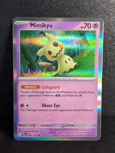 Pokemon Paldea Evolved Mimikyu Rare Holo 097/193 - Picture 1 of 1