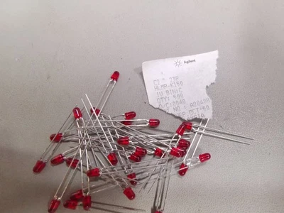 30pcs Genuine Agilent 3mm Red LED 1.6 V Red 3mm HLMP-K150 - Image 1 of 4