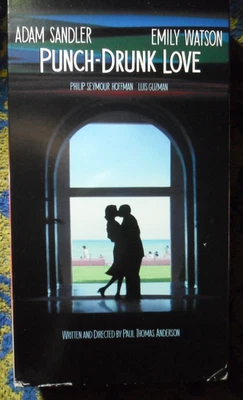 2003 VHS TAPE PUNCH DRUNK LOVE ADAM SANDLER EMILY WATSON ORIGINAL HOME VIDEO - Image 1 of 4