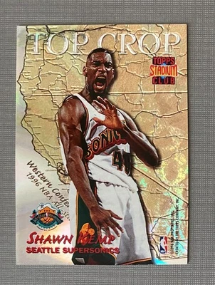 1996-97 Stadium Club - Top Crop Foil Refractor Scottie Pippen, Shawn Kemp #TC 5 - Image 1 of 2