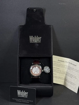 RELOJ WOHLER GOETHE HOMBRE AUTOMÁTICO ACERO INOXIDABLE RESISTENTE AL AGUA Foto 1 de 4