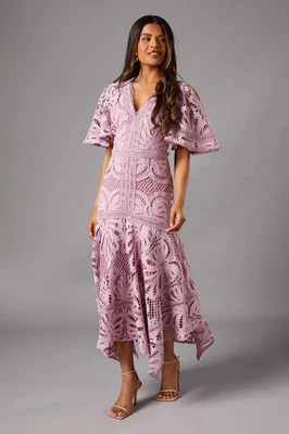 Coast Lilac Midi Dress Womens Occasion Dresses - Image 1 of 4