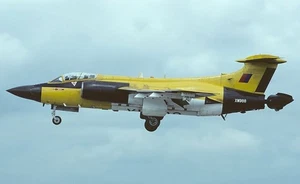 Hawker Siddeley Blackburn B-103 S.2B Buccaneer Desktop Wood New Model Large 1/48 - Picture 1 of 10